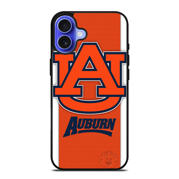 AUBURN TIGERS FOOTBALL LOGO iPhone 16 Case