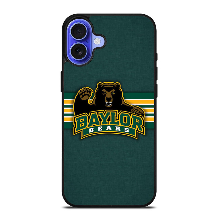 BAYLOR BEARS UNIVERSITY iPhone 16 Case