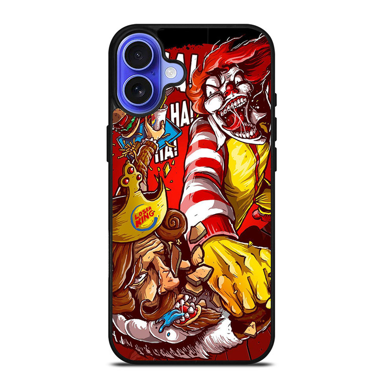 BURGER KING VS MCD iPhone 16 Case