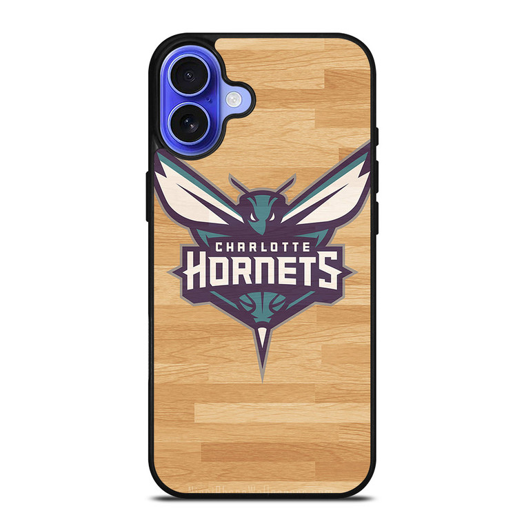 CHARLOTTE HORNETS LOGO iPhone 16 Case