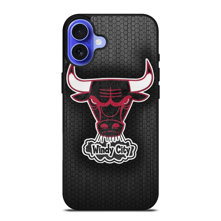CHICAGO BULLS LOGO 6 iPhone 16 Case