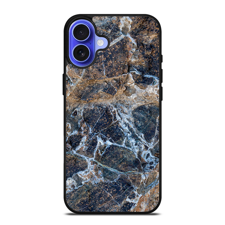 CRYSTAL MARBLE PATTERN iPhone 16 Case