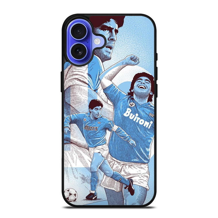 DIEGO MARADONA SSC NAPOLI iPhone 16 Case