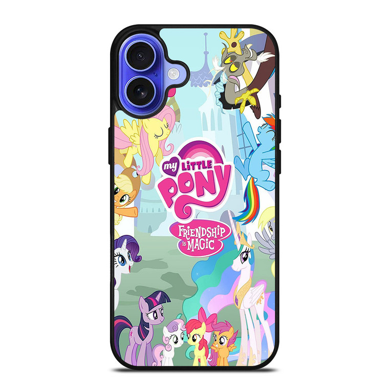 FRIENDSHIP IS MAGIC MY LITTLE PONY iPhone 16 Case FRIENDSHIP IS MAGIC MY LITTLE PONY iPhone 16 Case