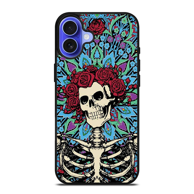 GRATEFUL DEAD ROSE iPhone 16 Case