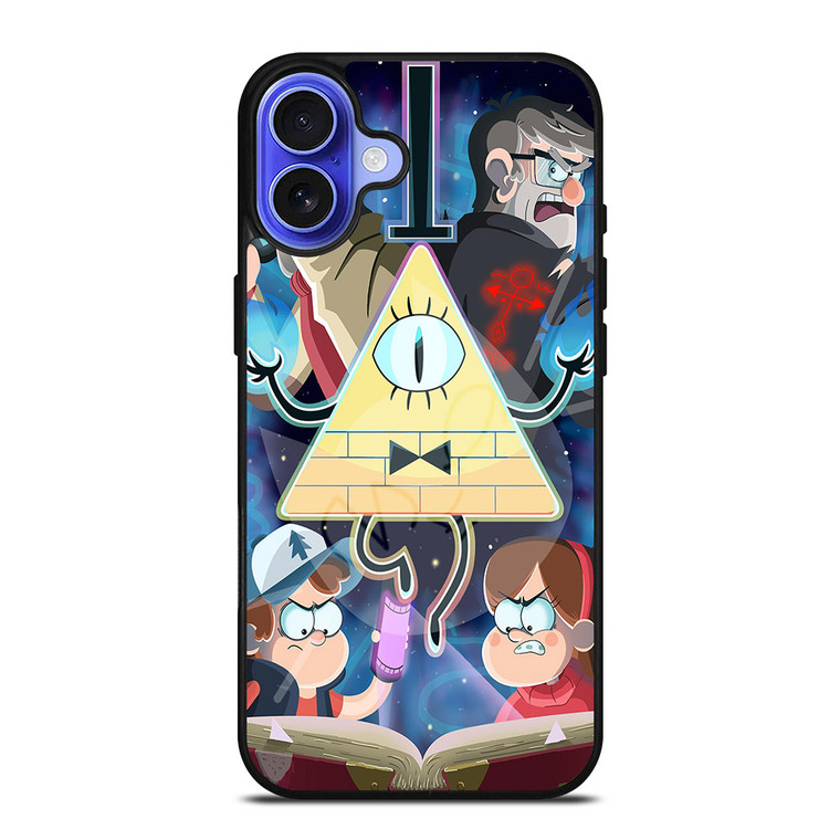 GRAVITY FALLS CARTOON ART iPhone 16 Case GRAVITY FALLS CARTOON ART iPhone 16 Case