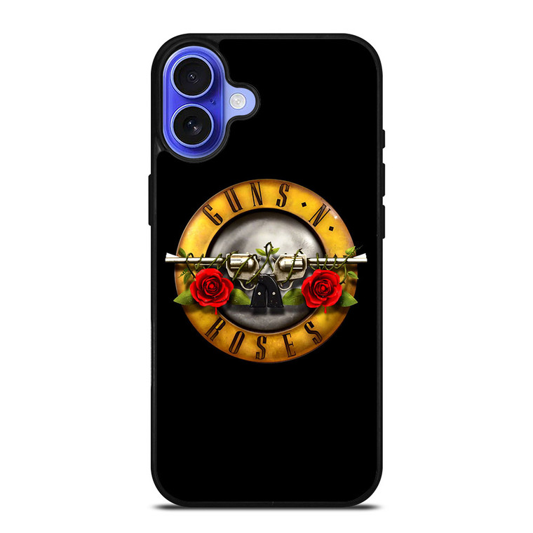 GUN AND ROSES LOGO iPhone 16 Case GUN AND ROSES LOGO iPhone 16 Case