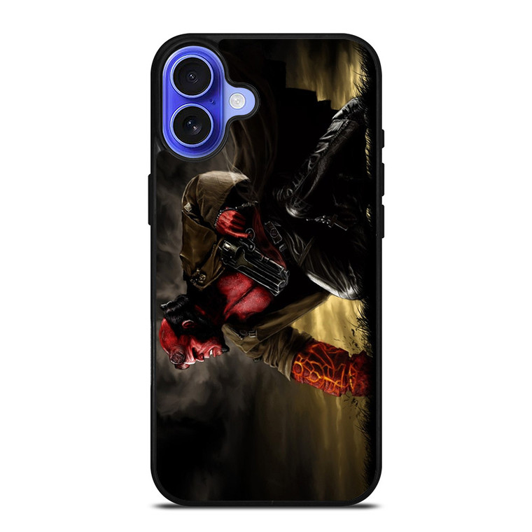 HELL BOY WITH A SHOTGUN iPhone 16 Case HELL BOY WITH A SHOTGUN iPhone 16 Case