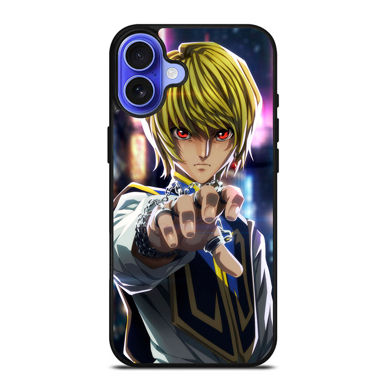 HUNTER X HUNTER KURAPIKA ART iPhone 16 Case HUNTER X HUNTER KURAPIKA ART iPhone 16 Case