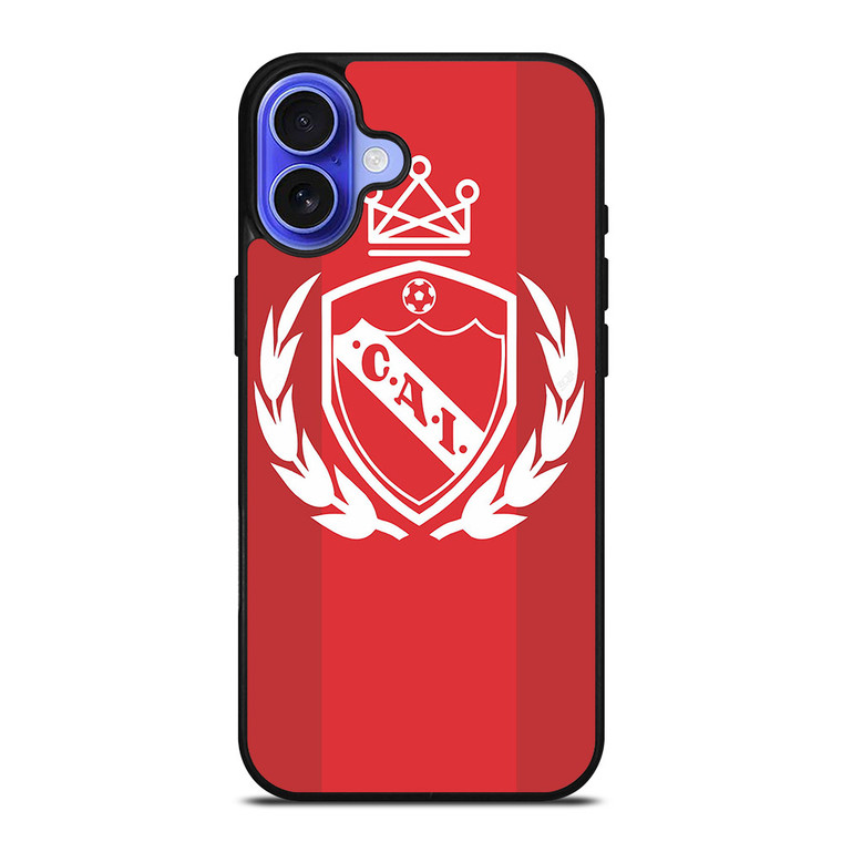 INDEPENDIENTE FC LOGO iPhone 16 Case INDEPENDIENTE FC LOGO iPhone 16 Case
