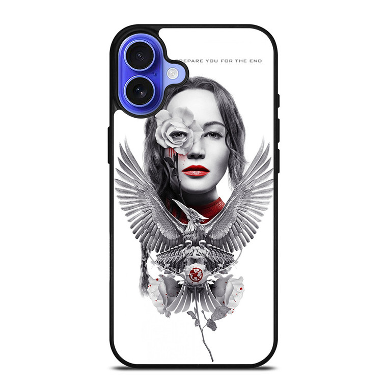JENNIFER LAWRENCE HUNGER GAME iPhone 16 Case