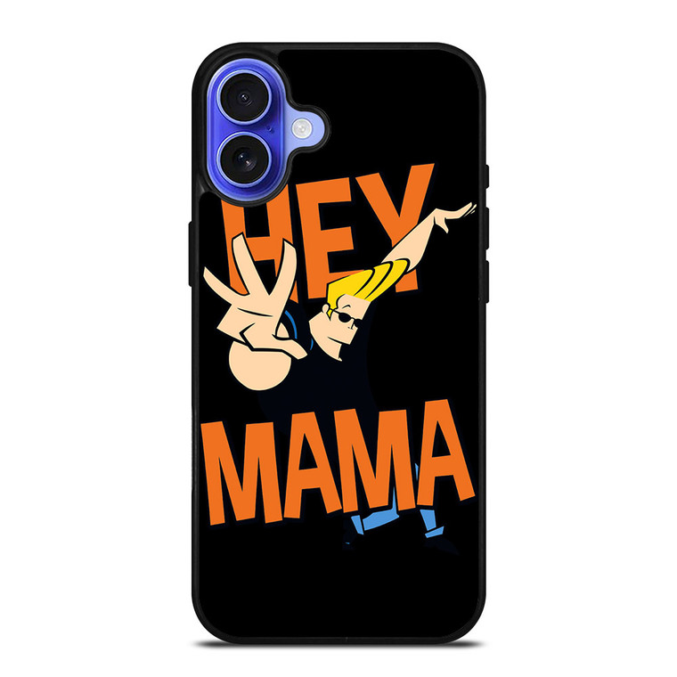 JOHNNY BRAVO HEY MAMA iPhone 16 Case JOHNNY BRAVO HEY MAMA iPhone 16 Case