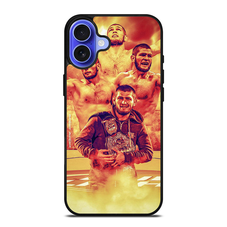 KHABIB NURMAGOMEDOV CHAMPIONS iPhone 16 Case KHABIB NURMAGOMEDOV CHAMPIONS iPhone 16 Case