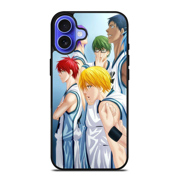 KUROKO'S BASKETBALL CHARACTERS ANIME iPhone 16 Case KUROKO'S BASKETBALL CHARACTERS ANIME iPhone 16 Case