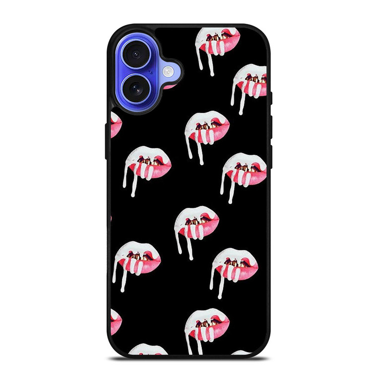 KYLIE LIPS COLLAGE iPhone 16 Case KYLIE LIPS COLLAGE iPhone 16 Case