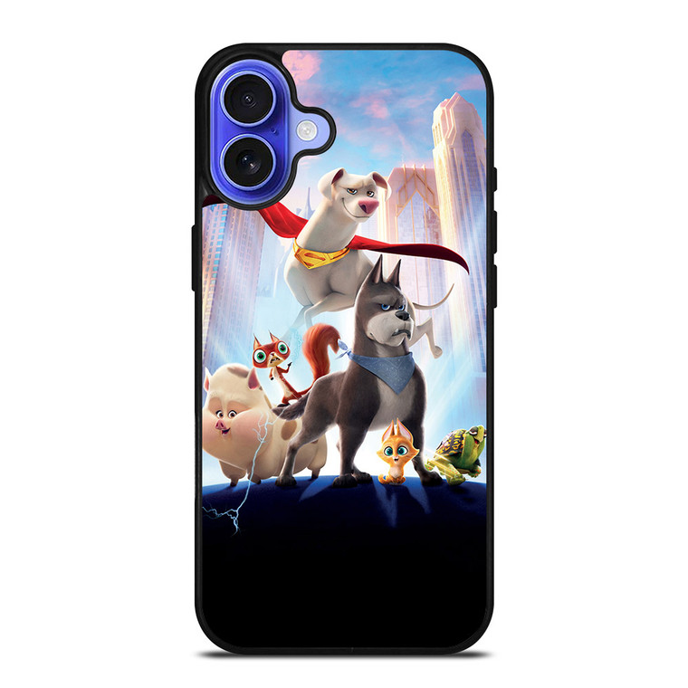 LEAGUE OF SUPERPETS CHARACTERS iPhone 16 Case LEAGUE OF SUPERPETS CHARACTERS iPhone 16 Case