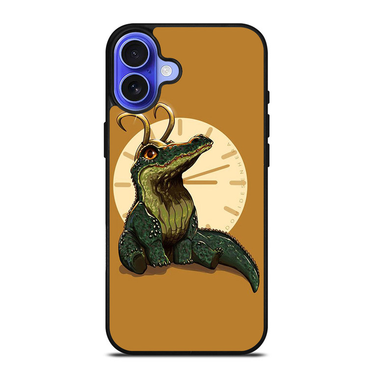 LOKI ALLIGATOR KAWAII CUTE iPhone 16 Case