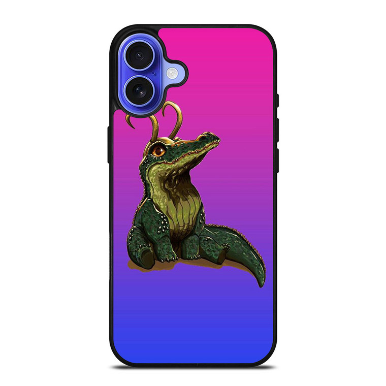 LOKI ALLIGATOR KAWAII iPhone 16 Case