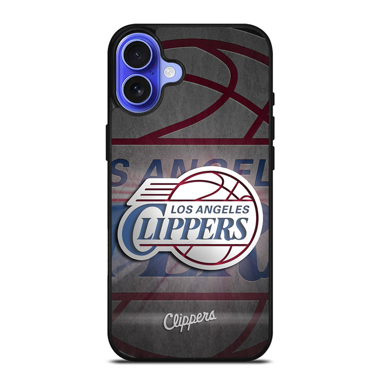LOS ANGELES CLIPPERS LOGO 3 iPhone 16 Case LOS ANGELES CLIPPERS LOGO 3 iPhone 16 Case
