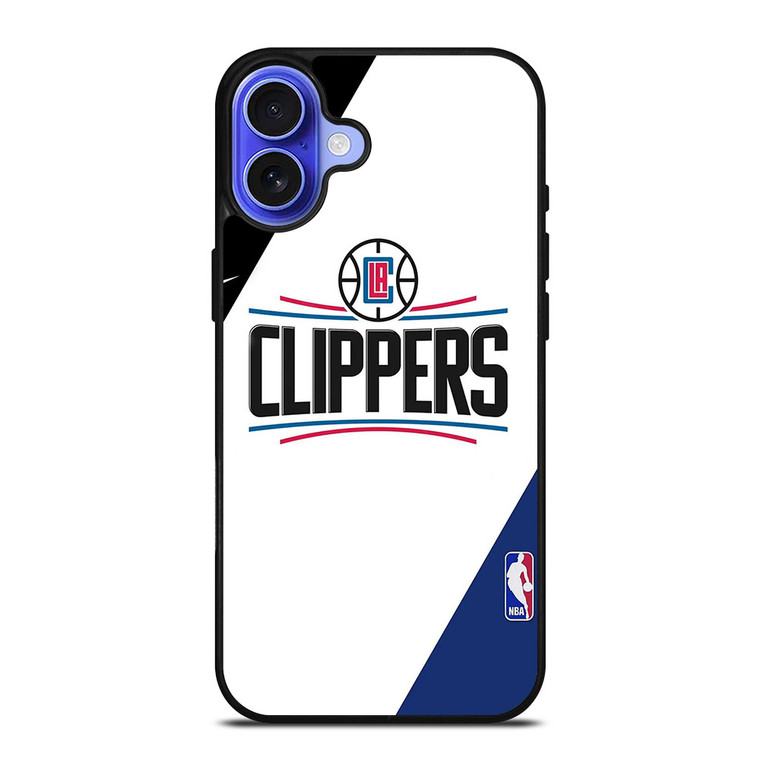 LOS ANGELES CLIPPERS NBA 2 iPhone 16 Case LOS ANGELES CLIPPERS NBA 2 iPhone 16 Case