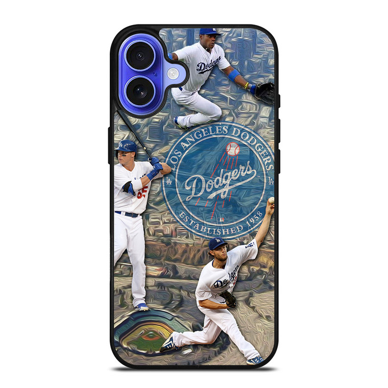 LOS ANGELES DODGERS 2 iPhone 16 Case LOS ANGELES DODGERS 2 iPhone 16 Case
