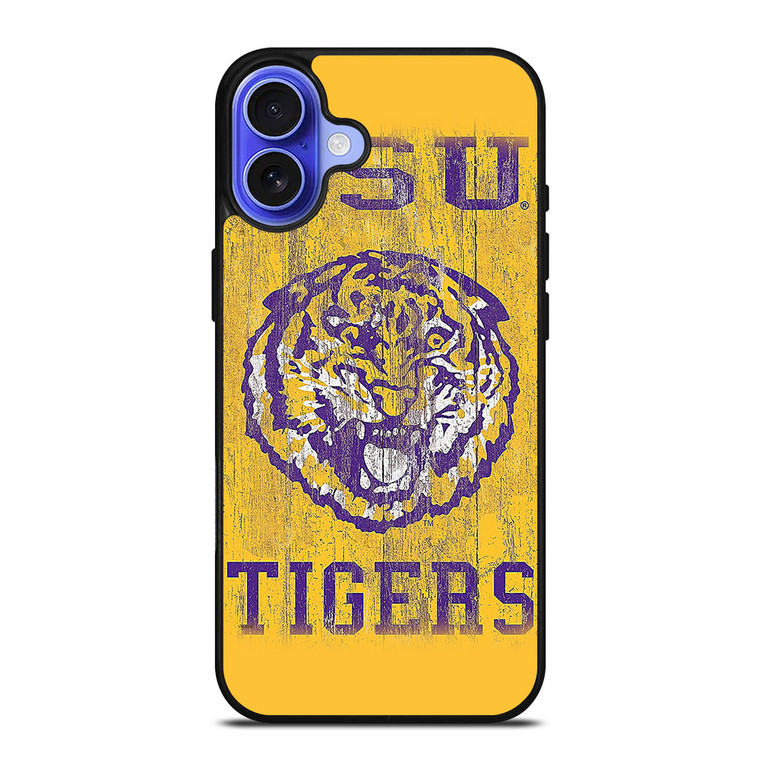 LSU TIGERS WALL ART iPhone 16 Case LSU TIGERS WALL ART iPhone 16 Case
