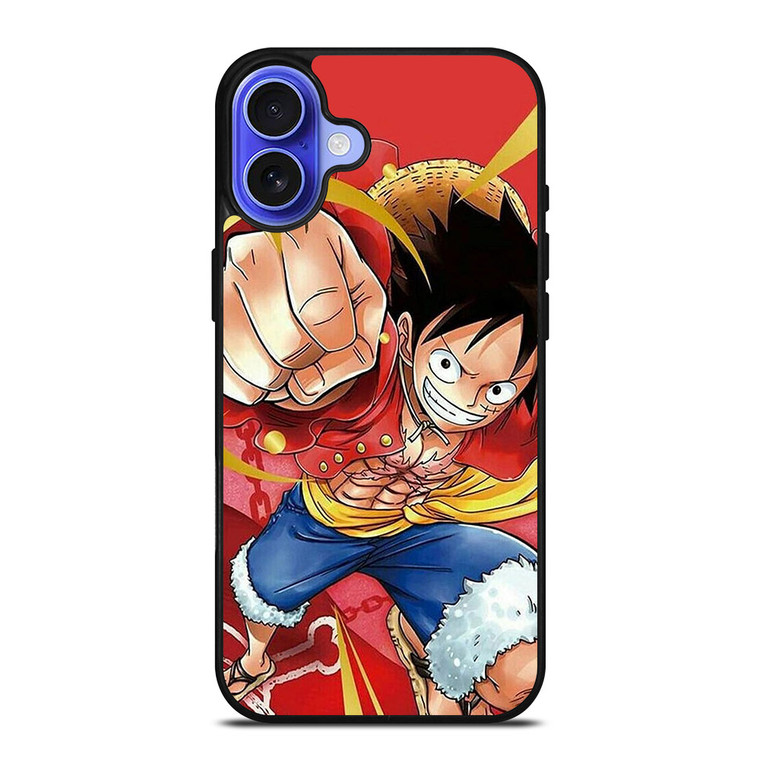 LUFFY PUNCH ONE PIECE iPhone 16 Case