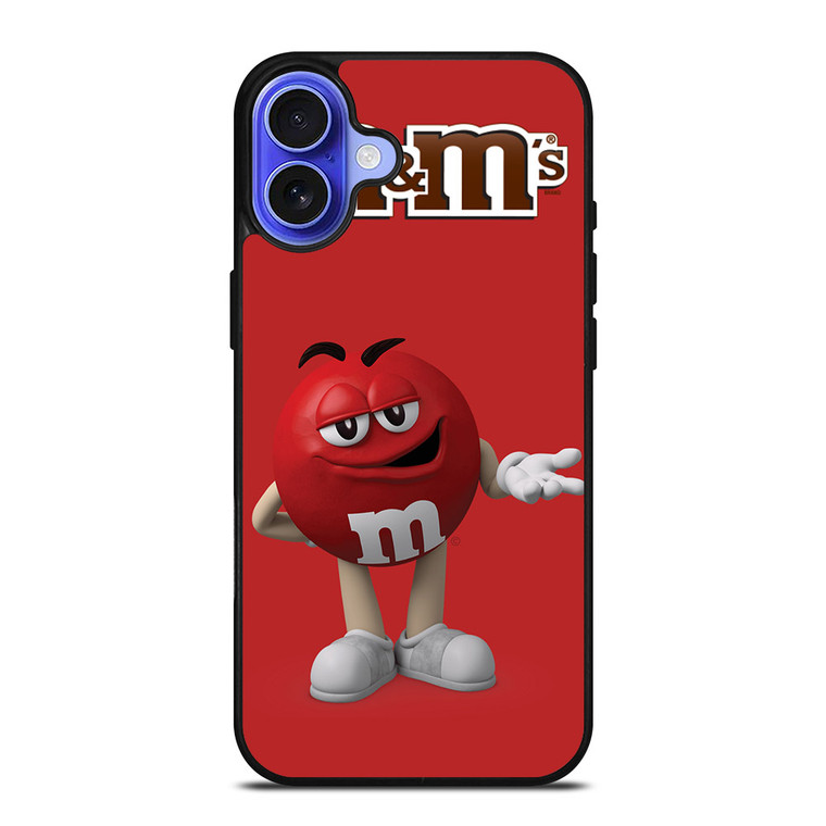 M&M'S CHOCOLATE RED iPhone 16 Case