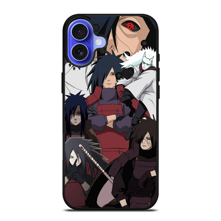 MADARA UCHIHA COLLAGE iPhone 16 Case MADARA UCHIHA COLLAGE iPhone 16 Case