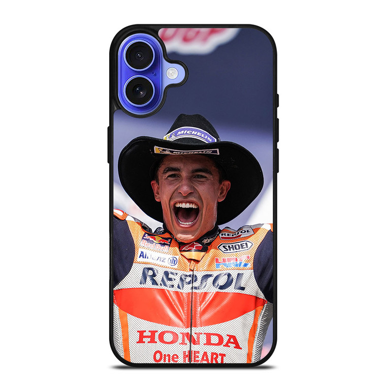 MARC MARQUEZ CHAMPIONS iPhone 16 Case MARC MARQUEZ CHAMPIONS iPhone 16 Case
