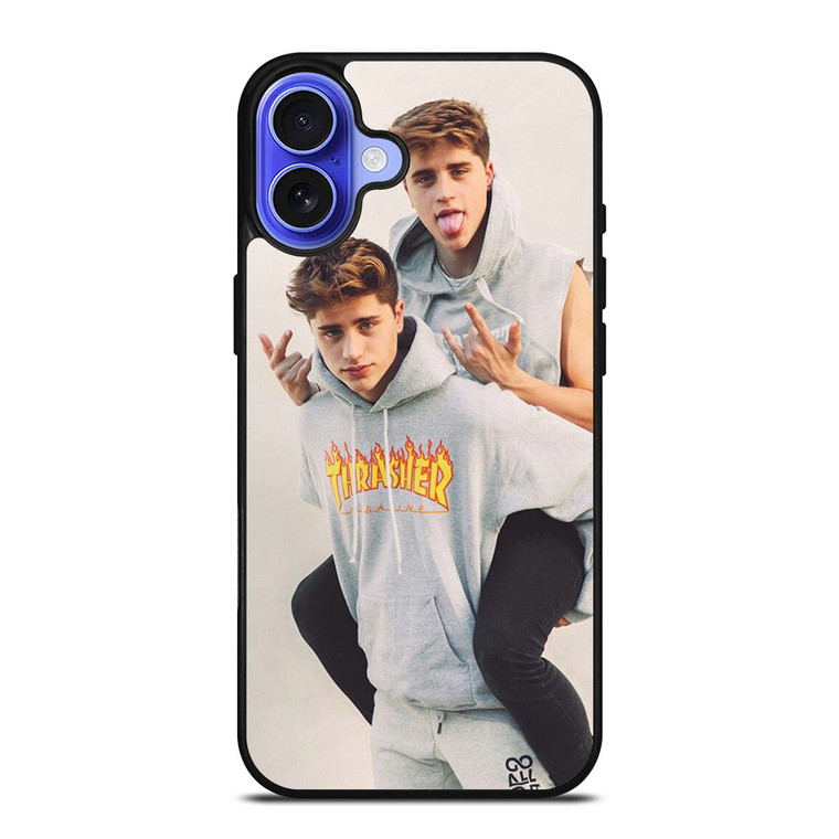 MARTINEZ TWINS THRASHER iPhone 16 Case MARTINEZ TWINS THRASHER iPhone 16 Case
