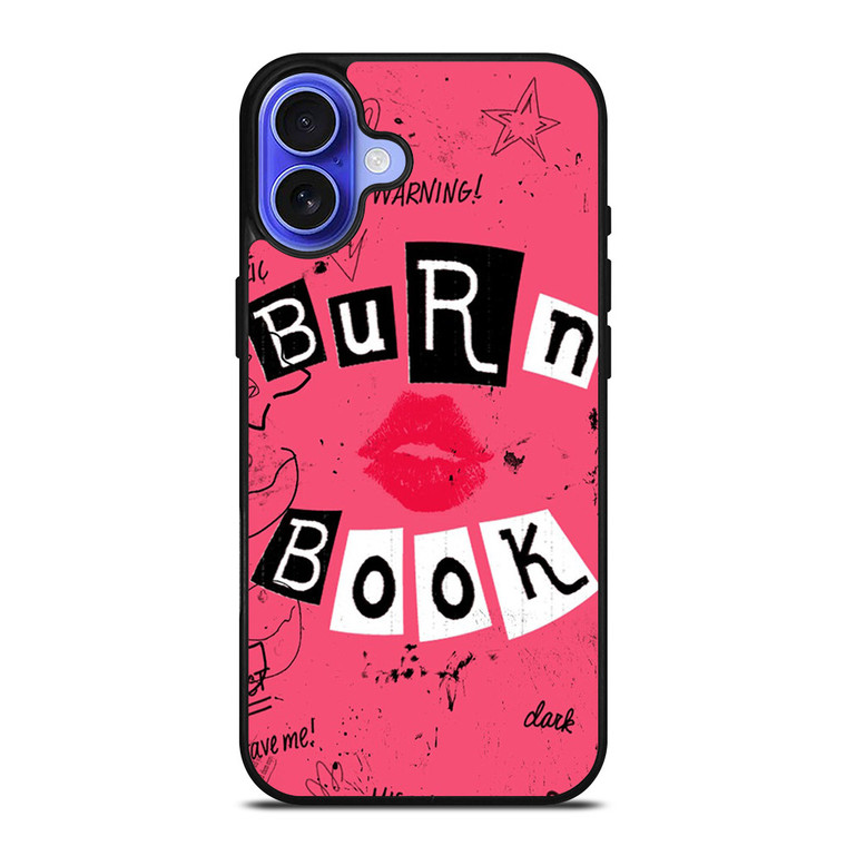 MEAN GIRLS BURN BOOK 2 iPhone 16 Case MEAN GIRLS BURN BOOK 2 iPhone 16 Case