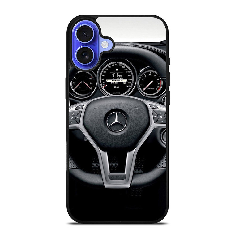 MERCEDES BENZ STEERING WHEEL iPhone 16 Case