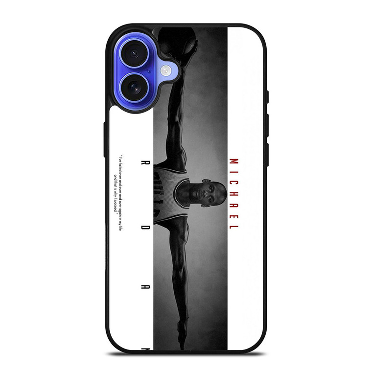 MICHAEL JORDAN CHICAGO BULLS 3 iPhone 16 Case MICHAEL JORDAN CHICAGO BULLS 3 iPhone 16 Case