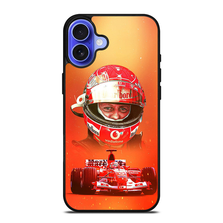 MICHAEL SCHUMACHER FORMULA ONE iPhone 16 Case