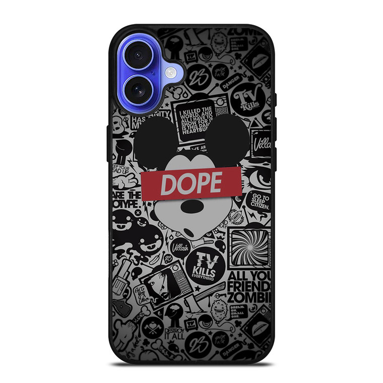 MICKEY MOUSE DOPE iPhone 16 Case