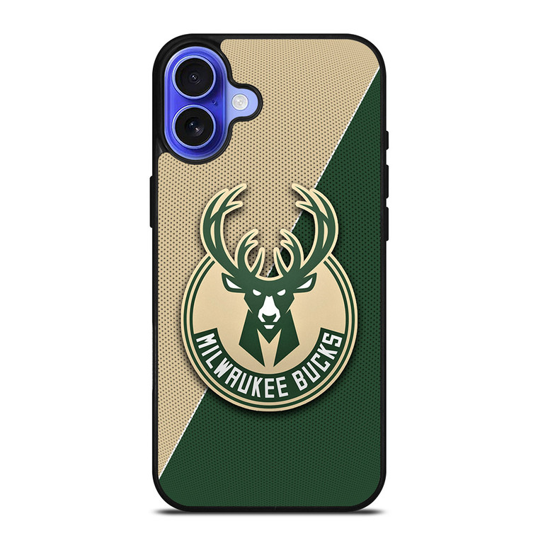 MILWAUKEE BUCKS LOGO iPhone 16 Case