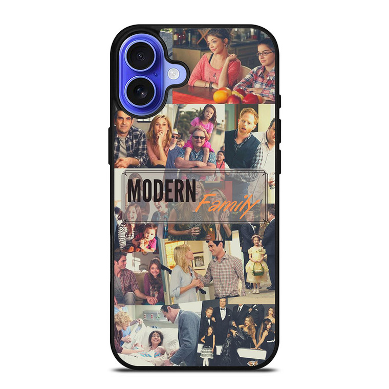 MODERN FAMILY MOVIES SERIES COLLAGE iPhone 16 Case