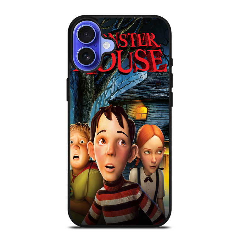 MONSTER HOUSE CHARACTERS iPhone 16 Case