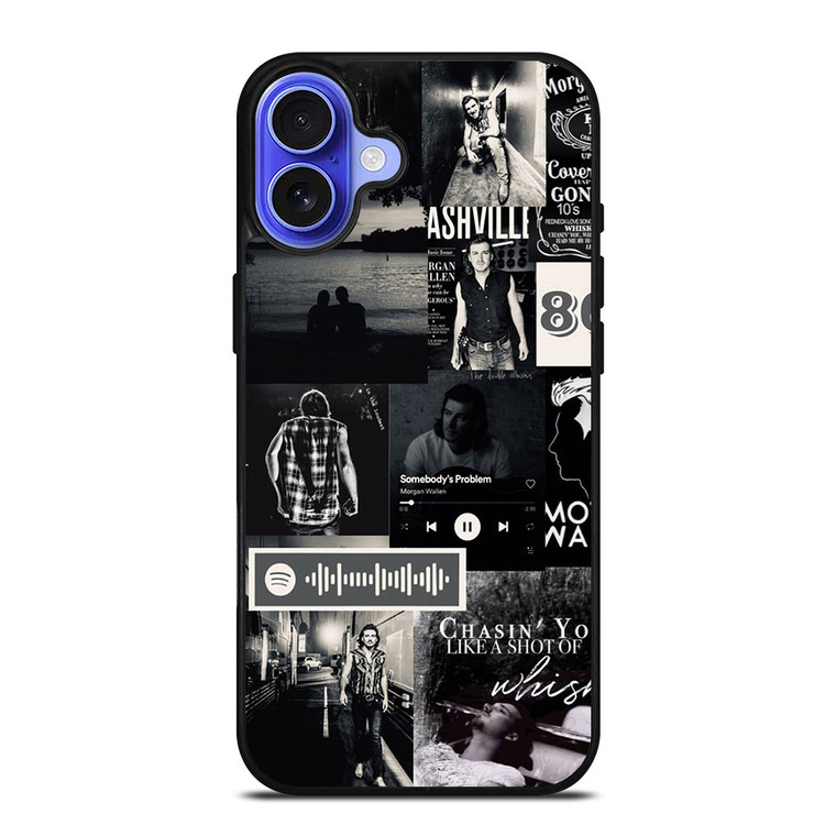 MORGAN WALLEN COLLAGE iPhone 16 Case