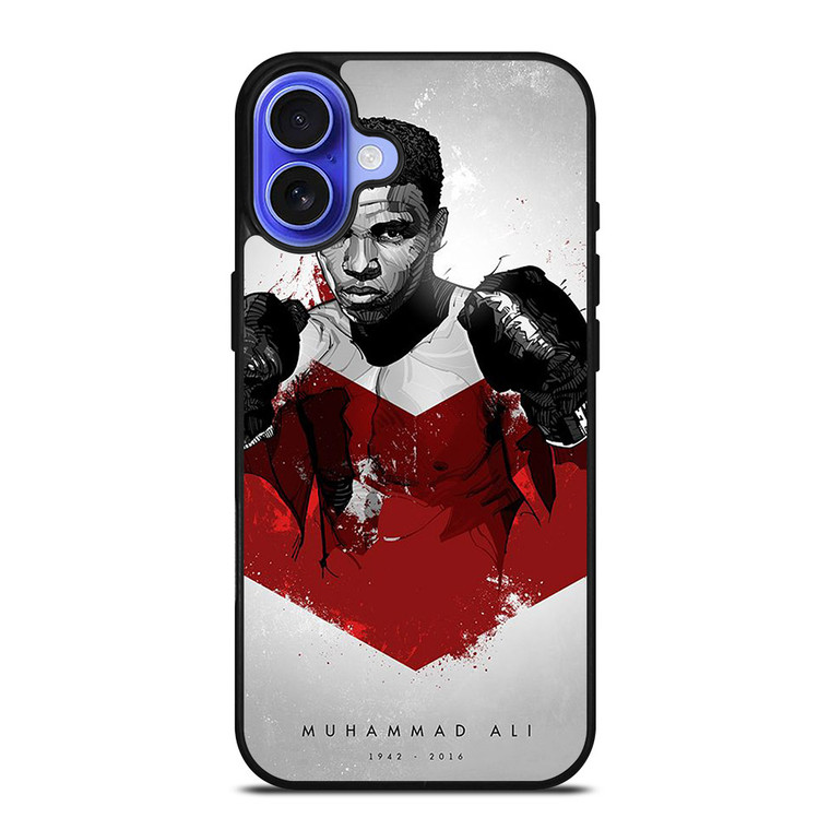 MUHAMMAD ALI ART 2 iPhone 16 Case MUHAMMAD ALI ART 2 iPhone 16 Case