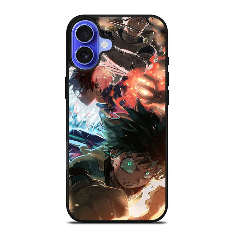 MY HERO ACADEMIA ANIME MIDORIYA iPhone 16 Case MY HERO ACADEMIA ANIME MIDORIYA iPhone 16 Case
