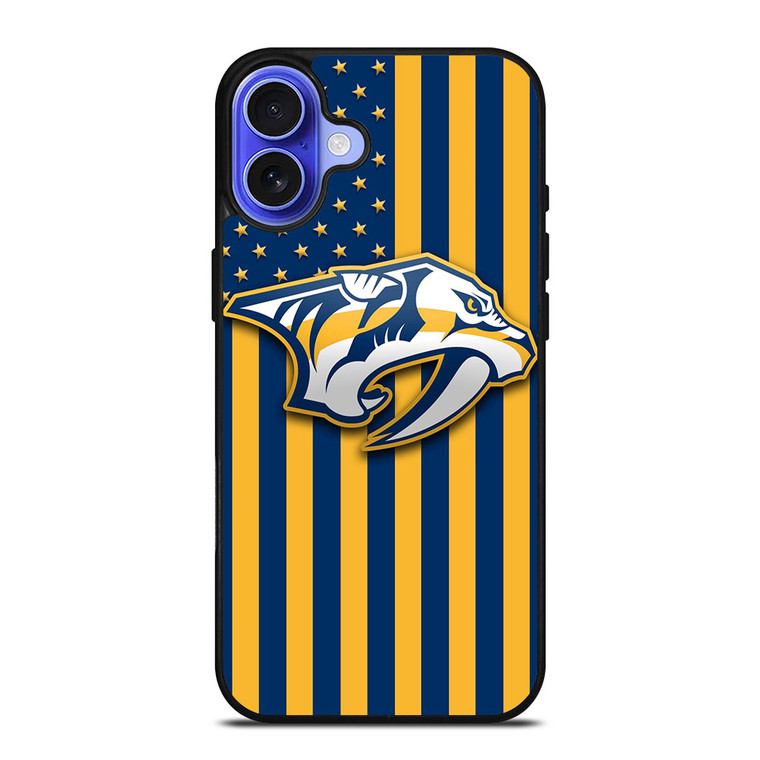 NASHVILLE PREDATORS LOGO 2 iPhone 16 Case