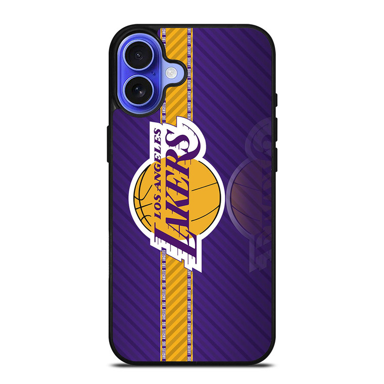 NBA LOS ANGELES LAKERS LOGO 2 iPhone 16 Case NBA LOS ANGELES LAKERS LOGO 2 iPhone 16 Case