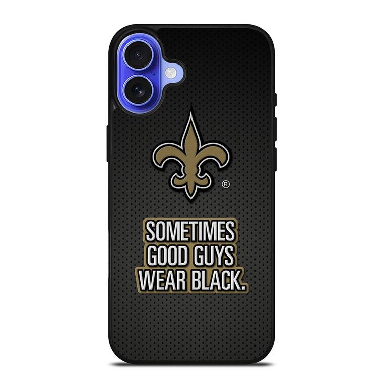 NEW ORLEANS SAINTS LOGO iPhone 16 Case