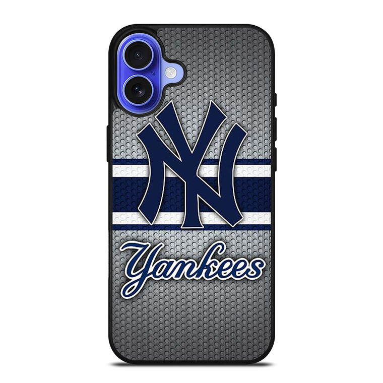 NEW YORK YANKEES LOGO MLB 3 iPhone 16 Case NEW YORK YANKEES LOGO MLB 3 iPhone 16 Case