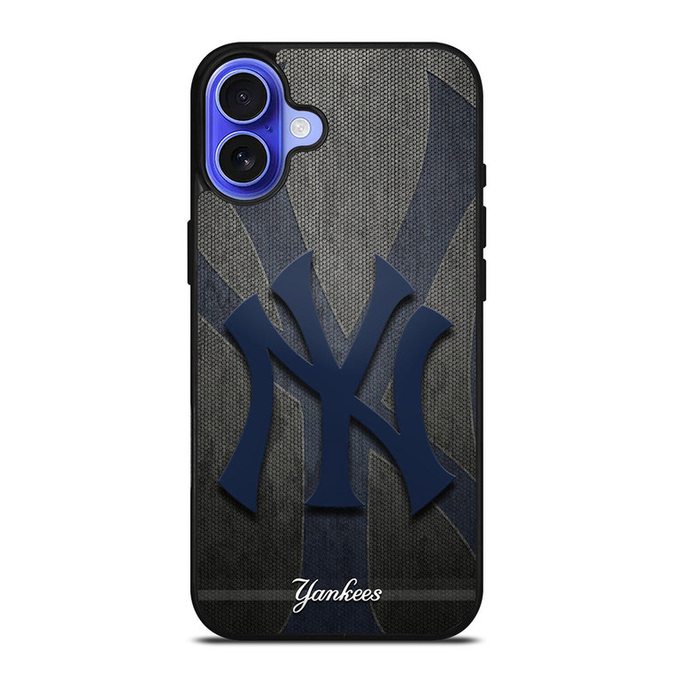 NEW YORK YANKEES LOGO MLB 4 iPhone 16 Case NEW YORK YANKEES LOGO MLB 4 iPhone 16 Case