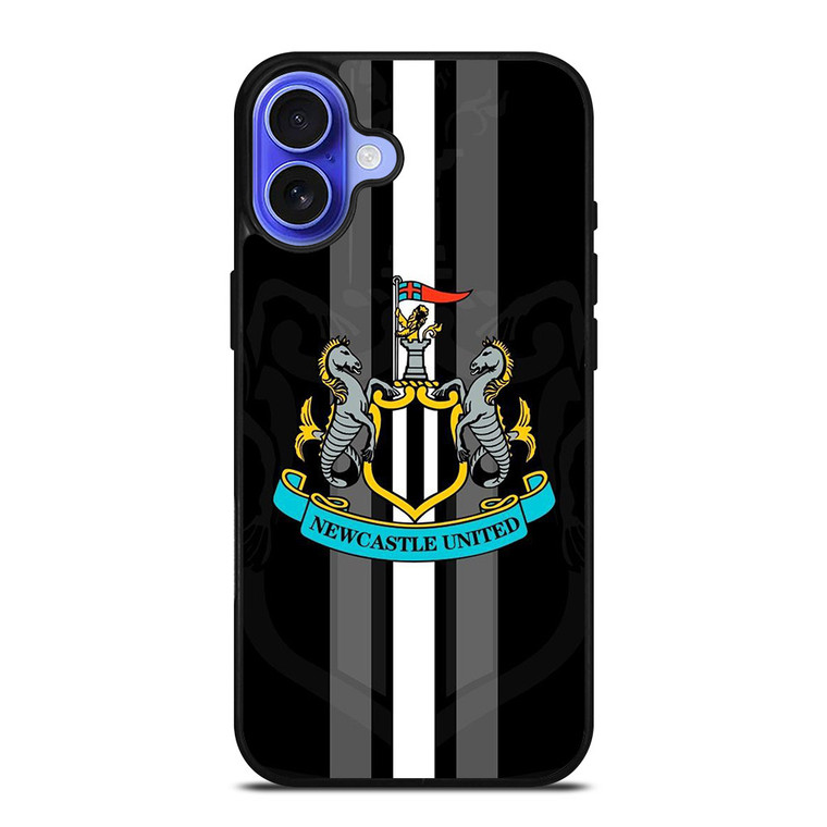 NEWCASTLE UNITED FC LOGO iPhone 16 Case NEWCASTLE UNITED FC LOGO iPhone 16 Case