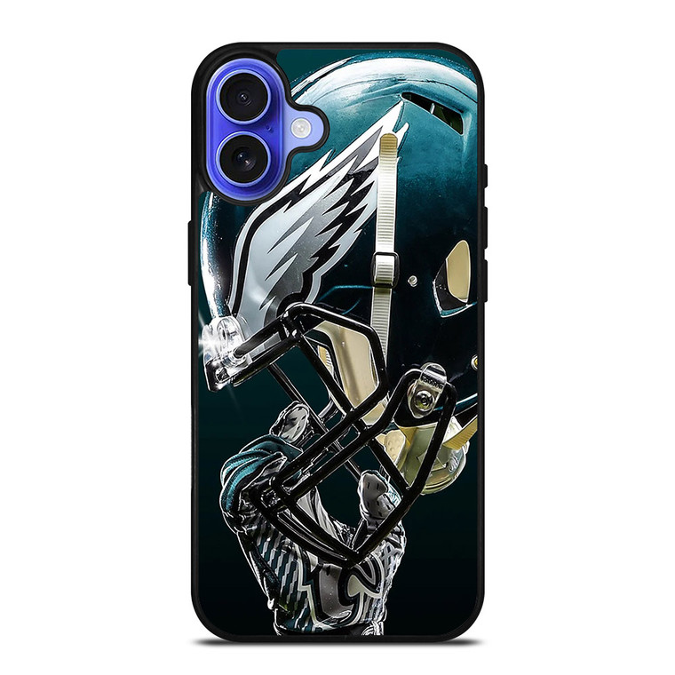 PHILADELPHIA EAGLES HELMET iPhone 16 Case