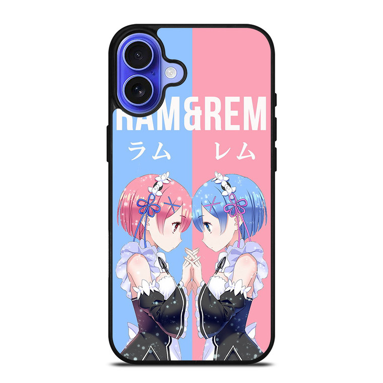 RAM AND REM iPhone 16 Case